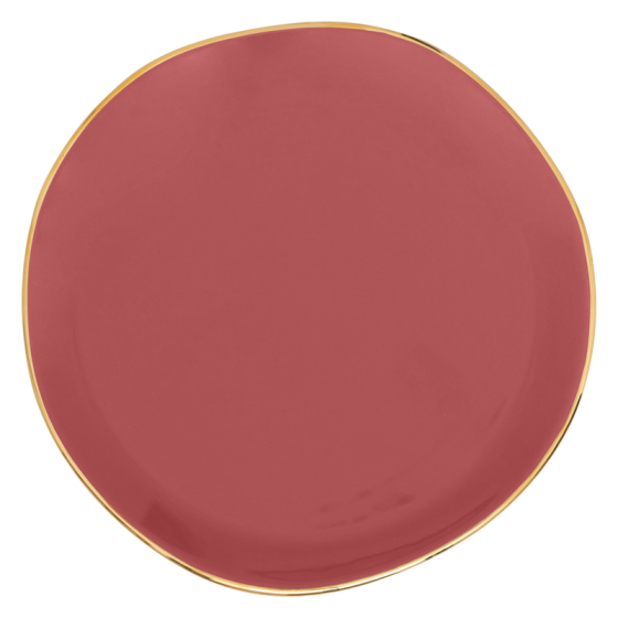 Good Morning plate Ø17 cm apricot