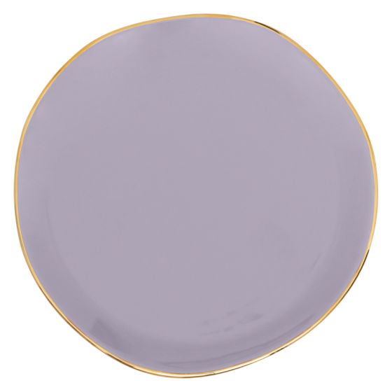 Good Morning plate Ø17 cm lila