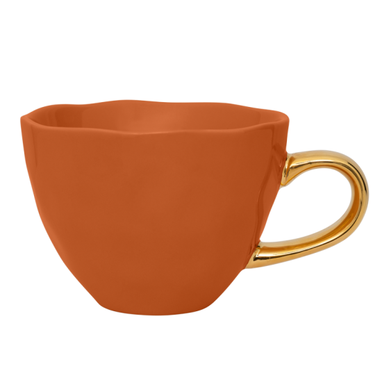 Good Morning Cup Cappuccino/tea burnt orange