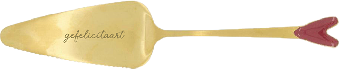 Zusss taartschep gefelicitaart