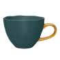 Good Morning Cup Cappuccino/tea blue green