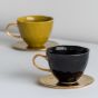 Good Morning Cup Cappuccino/tea amber green