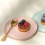Good Morning plate Ø17 cm old pink