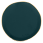 Good Morning plate Ø17 cm blue green